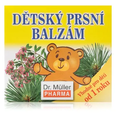 Dr. Müller Dětský prsní balzám balzám pro podporu zdraví dýchacích cest pro děti 50 ml