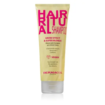 Dermacol Hair Ritual obnovující šampon pro blond vlasy 250 ml