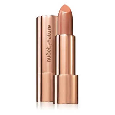 Nude by Nature Moisture Shine lesklá rtěnka s hydratačním účinkem odstín Bare Pink 4 g