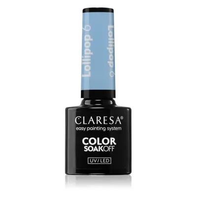 Claresa SoakOff UV/LED Color Lollipop gelový lak na nehty odstín 6 5 g