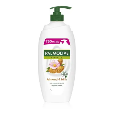 Palmolive Naturals Almond krémový sprchový gel s mandlovým olejem s pumpičkou 750 ml