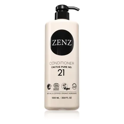 ZENZ Organic Cactus Pure No. 21 hloubkově hydratační kondicionér vhodné pro alergiky 1000 ml