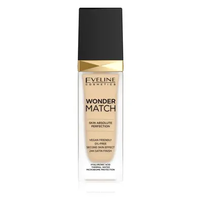 Eveline Cosmetics Wonder Match dlouhotrvající tekutý make-up s kyselinou hyaluronovou odstín 05 