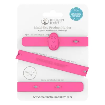 Matchstick Monkey Multi-Use Product Holder multifunkční klip Pink 1 ks