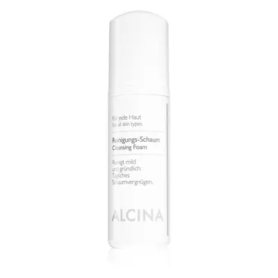 Alcina For All Skin Types čisticí pěna s panthenolem 150 ml