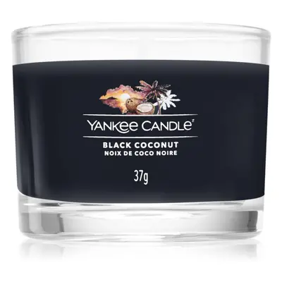 Yankee Candle Black Coconut votivní svíčka Signature 37 g