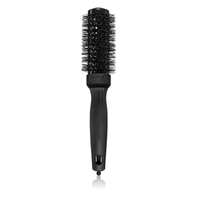 Olivia Garden Black Label SHINE Wavy Bristles kulatý kartáč na vlasy průměr 35 mm 1 ks