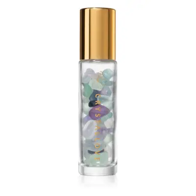 Crystallove Fluorite Rainbow Oil Bottle roll-on s krystaly plnitelný 10 ml