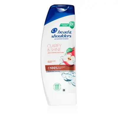 Head & Shoulders Clarify&Shine Apple Cider šampon proti lupům 400 ml