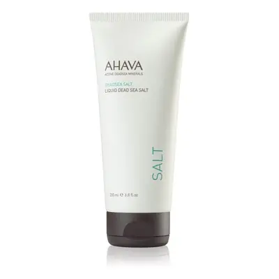 AHAVA Dead Sea Salt tekutá sůl z Mrtvého moře s regeneračním účinkem 200 ml