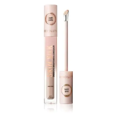 Makeup Revolution Skin Silk Under Eye Brightener & Concealer rozjasňující korektor odstín Fair C