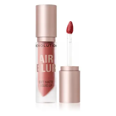 Makeup Revolution Air Blur Liquid Lipstick lehká tekutá matná rtěnka odstín Ballet 3.5 ml