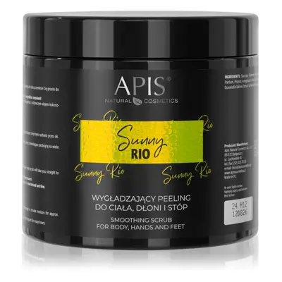 Apis Natural Cosmetics SUNNY RIO vyhlazující tělový peeling 700 g