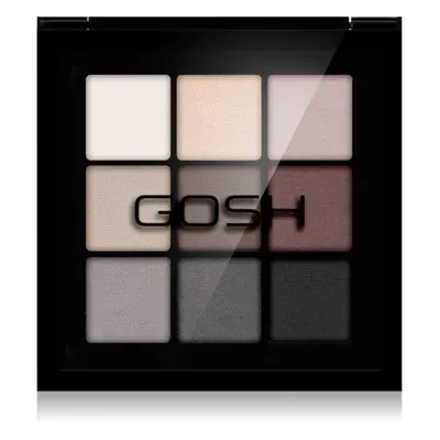 Gosh Eyedentity paleta očních stínů odstín 005 Be Hopeful 6 g