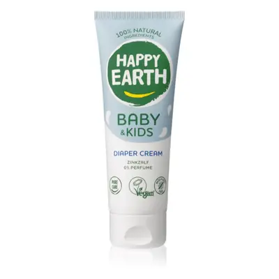 Happy Earth 100% Natural Diaper Cream for Baby & Kids zinková mast bez parfemace 75 ml