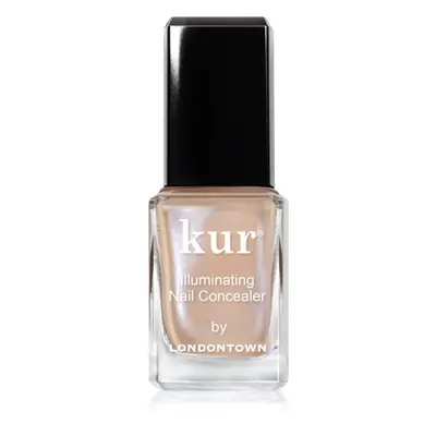 LONDONTOWN Kur Illuminating Nail Concealer rozjasňující lak na nehty odstín Bare 12 ml