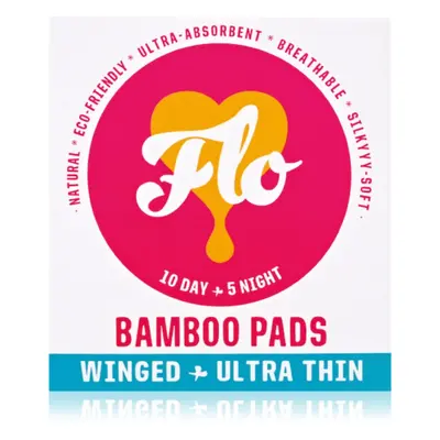 FLO Ultra Thin Bamboo vložky na den i noc 15 ks