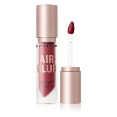 Makeup Revolution Air Blur Liquid Lipstick lehká tekutá matná rtěnka odstín Dreamy 3.5 ml