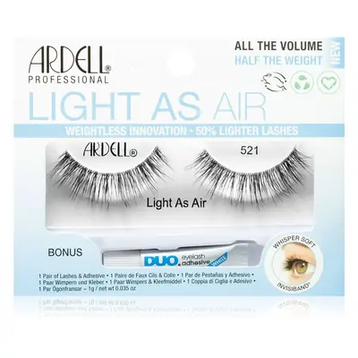 Ardell Light As Air umělé řasy s lepidlem typ 521 1 g