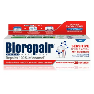 Biorepair Advanced Senitivity zubní pasta pro citlivé zuby pro ochranu zubů a dásní 75 ml