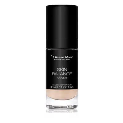 Pierre René Skin Balance Cover voděodolný tekutý make-up odstín 20 Clear Light 30 ml