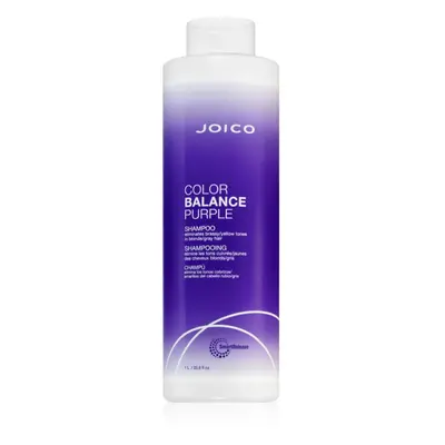 Joico Color Balance Purple Shampoo fialový šampon neutralizující žluté tóny 1000 ml