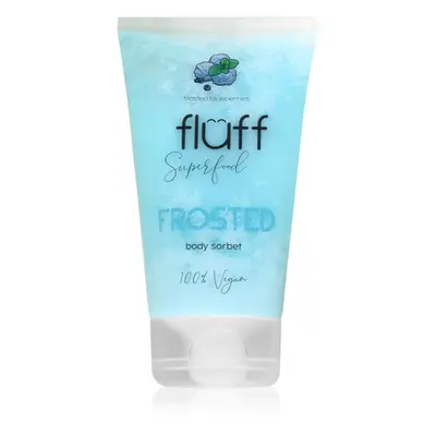 Fluff Superfood Frosted lehký hydratační krém na tělo Blueberries 150 ml