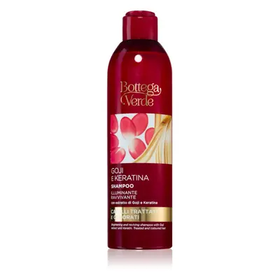 Bottega Verde Goji & Keratin rozjasňující šampon pro barvené vlasy 250 ml