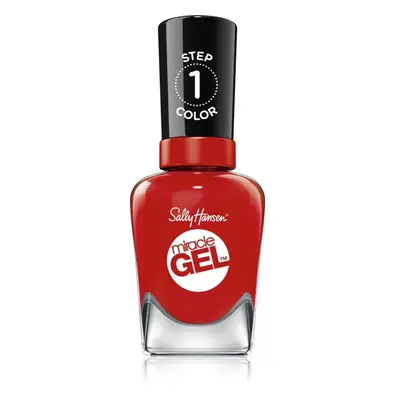 Sally Hansen Miracle Gel™ gelový lak na nehty bez užití UV/LED lampy odstín 402 Red Between The 