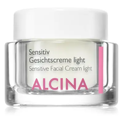 Alcina For Sensitive Skin jemný pleťový krém pro zklidnění a posílení citlivé pleti 50 ml