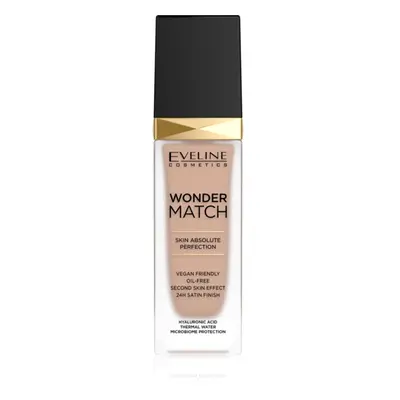 Eveline Cosmetics Wonder Match dlouhotrvající tekutý make-up s kyselinou hyaluronovou odstín 15 