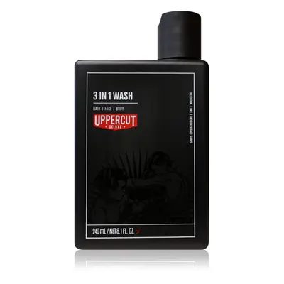 Uppercut Deluxe 3-in-1 Wash šampon na celé tělo pro muže 240 ml