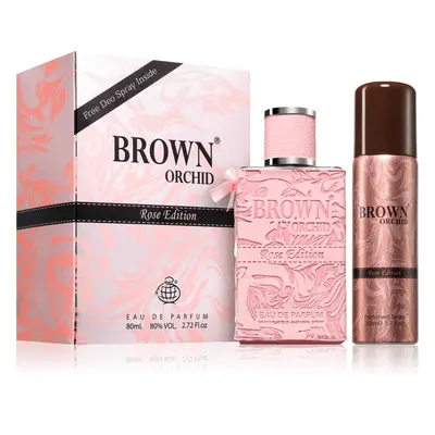 Fragrance World Brown Orchid dárková sada pro ženy 1 ks