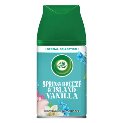 Air Wick Freshmatic Spring Breeze & Island Vanilla osvěžovač vzduchu náhradní náplň 250 ml