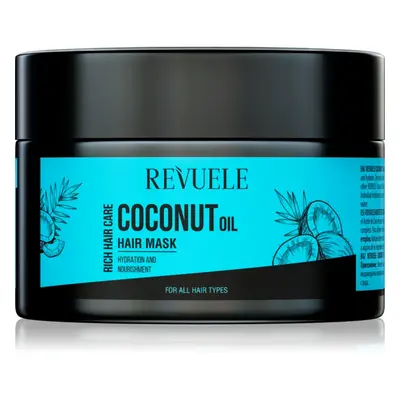 Revuele Coconut Oil Hair Mask vyživující a hydratační maska na vlasy 360 ml