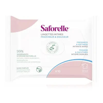 Saforelle Ubrousky ubrousky pro intimní hygienu 10 ks