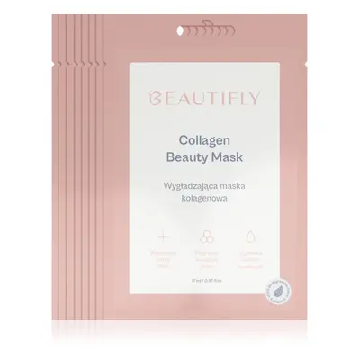 Beautifly Collagen Beauty Mask Set plátýnková maska 8 ks