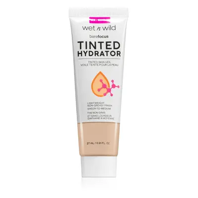 Wet n Wild Bare Focus Tinted Hydrator tónovaný fluid pro sjednocení pleti odstín Fair 27 ml