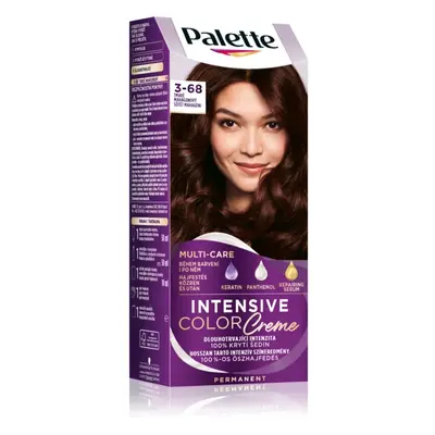 Schwarzkopf Palette Intensive Color Creme permanentní barva na vlasy odstín 3-68 R2 Dark Mahogan