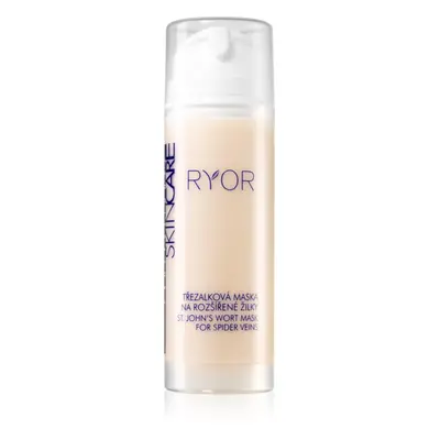 RYOR Skin Care třezalková maska s rutinem na rozšířené a popraskané žilky 150 ml