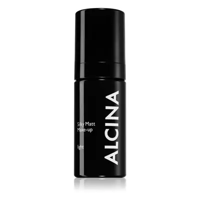 Alcina Decorative Silky Matt make-up s pudrovým efektem odstín Light 30 ml