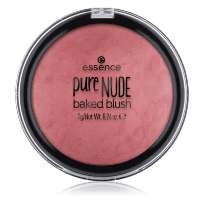 Essence pure NUDE baked pudrová tvářenka odstín 06 Rosy Rosewood 7 g