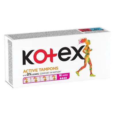 Kotex Active Super tampony 16 ks