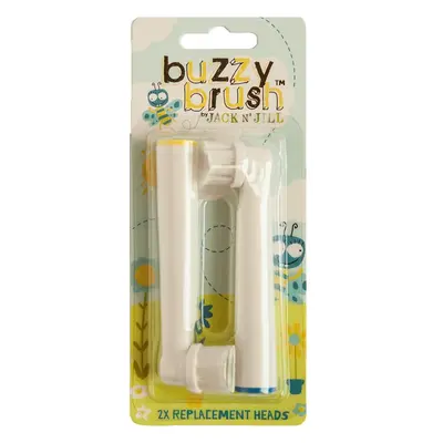 Jack N’ Jill Buzzy Brush náhradní hlavice pro zubní kartáček Buzzy Brush 2 ks