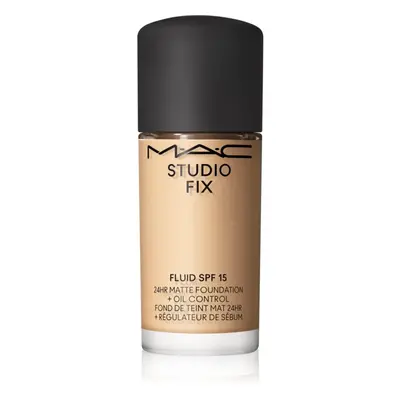 MAC Cosmetics Mini Studio Fix Fluid SPF 15 24HR Matte Foundation + Oil Control matující make-up 