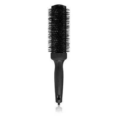 Olivia Garden Black Label Speed Wavy Bristles kulatý kartáč na vlasy pro rychlejší foukanou ø 45