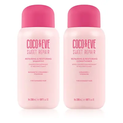 Coco & Eve Sweet Repair Hair Rehab Kit sada pro poškozené a barvené vlasy