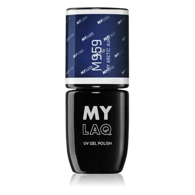 MYLAQ My Aura gelový lak na nehty odstín My Arctic Aura 5 ml