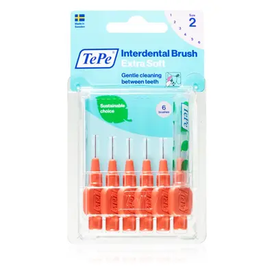 TePe Interdental Brush Extra Soft mezizubní kartáčky 0,5 mm 6 ks