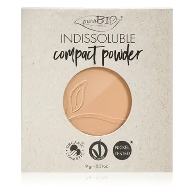 puroBIO Cosmetics Indissouble kompaktní pudr náhradní náplň odstín 03 9 g